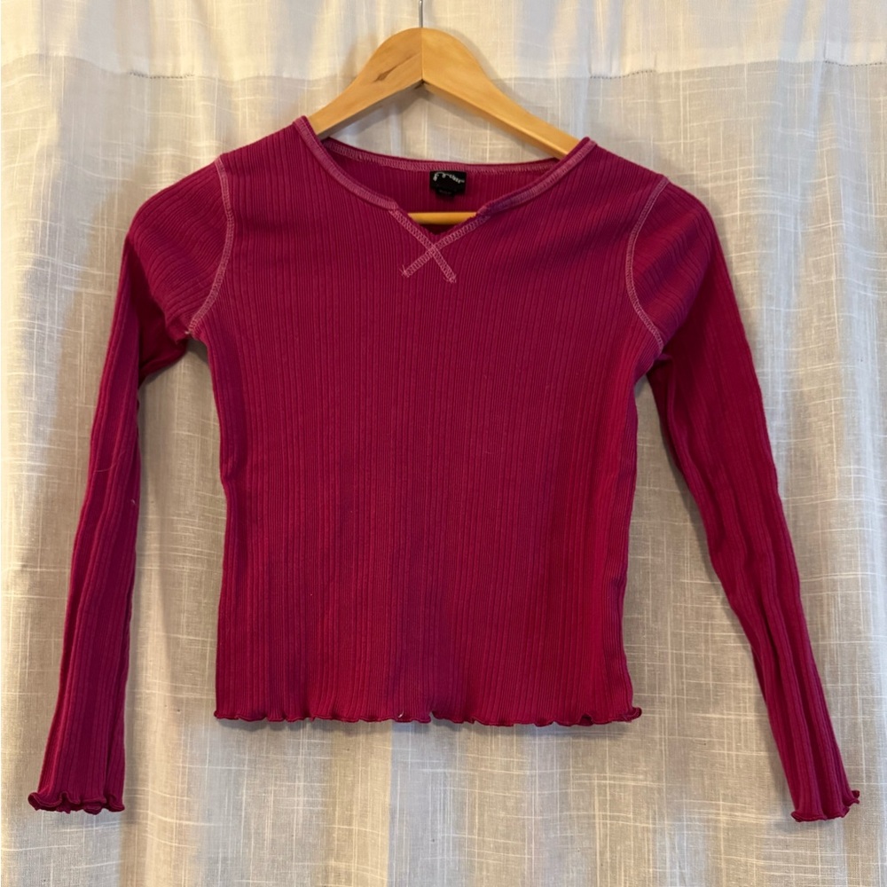 Art Class Girls Long Sleeve shirt Large